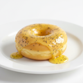 Mini Lemon Poppyseed Joy donut on a clean white background